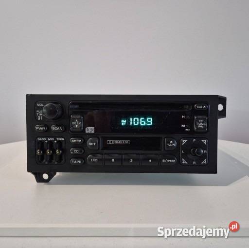 Unikatowe radio JEEP ZJ 9298 na płyty i kasety Koszalin sprzedam