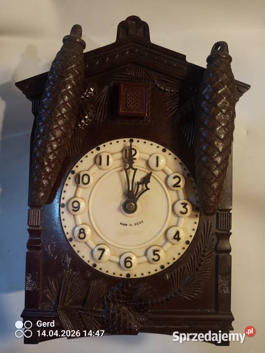 Zegarek ścienny Slava Made in USSR Pozostałe