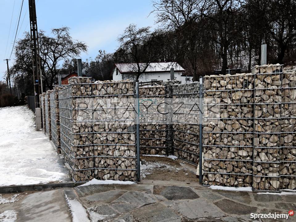 Gabion gabiony kosze gabionowe 120x100m fi5mm Toruń