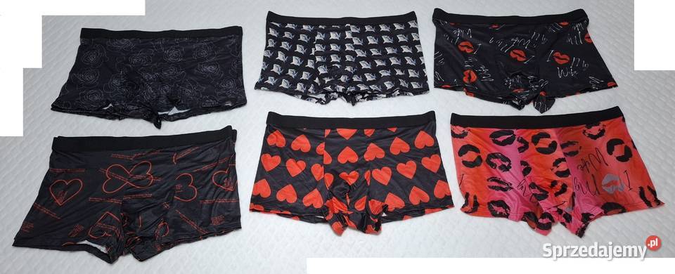 Bokserki męskie majtki bielizna męska kolorowe Czeladź sprzedam