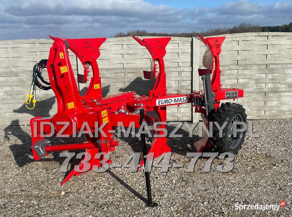 Plug obrotowy mały POM 2 3 4 skibowy EUROMASZ Radomsko sprzedam