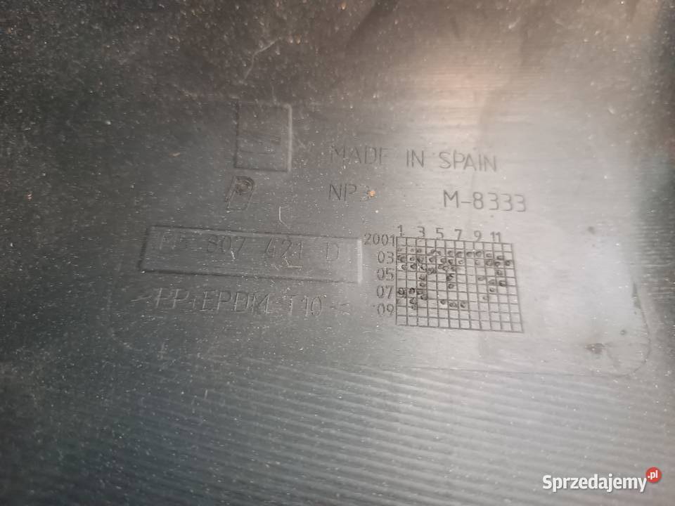 Zderzak tylny seat toledo II Części samochodowe Radom