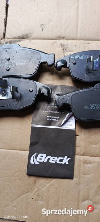 KLOCKI HAM PRZÓD CITROEN BERLINGO 08C4 PICASSO osobowe Klocki hamulcowe Tychy
