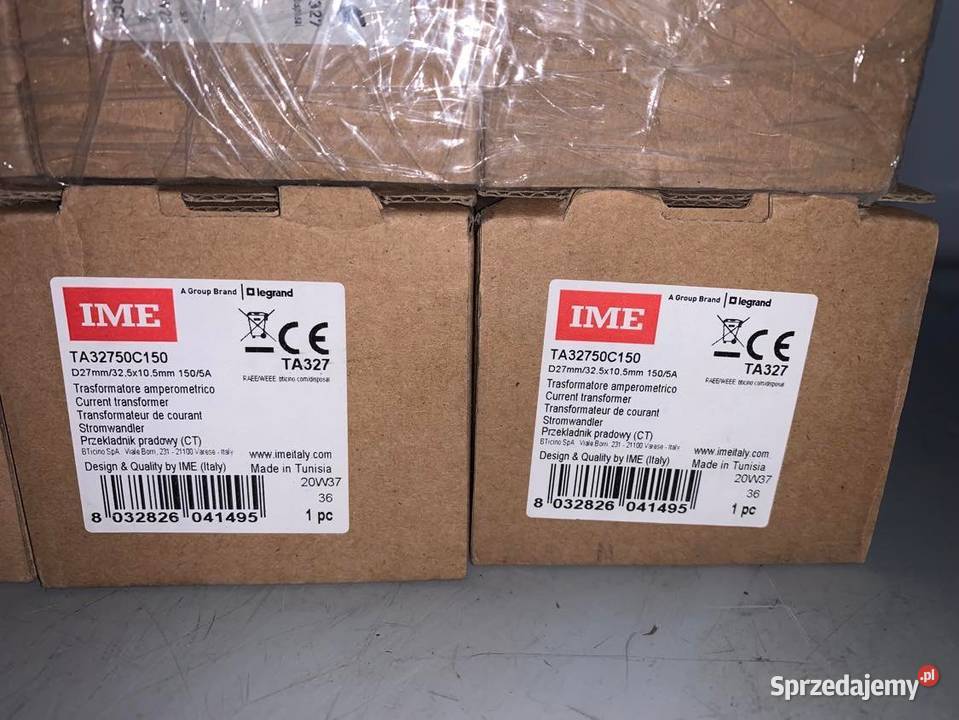IME SpA Przekładnik prądowy TA327 śr27mm Warszawa