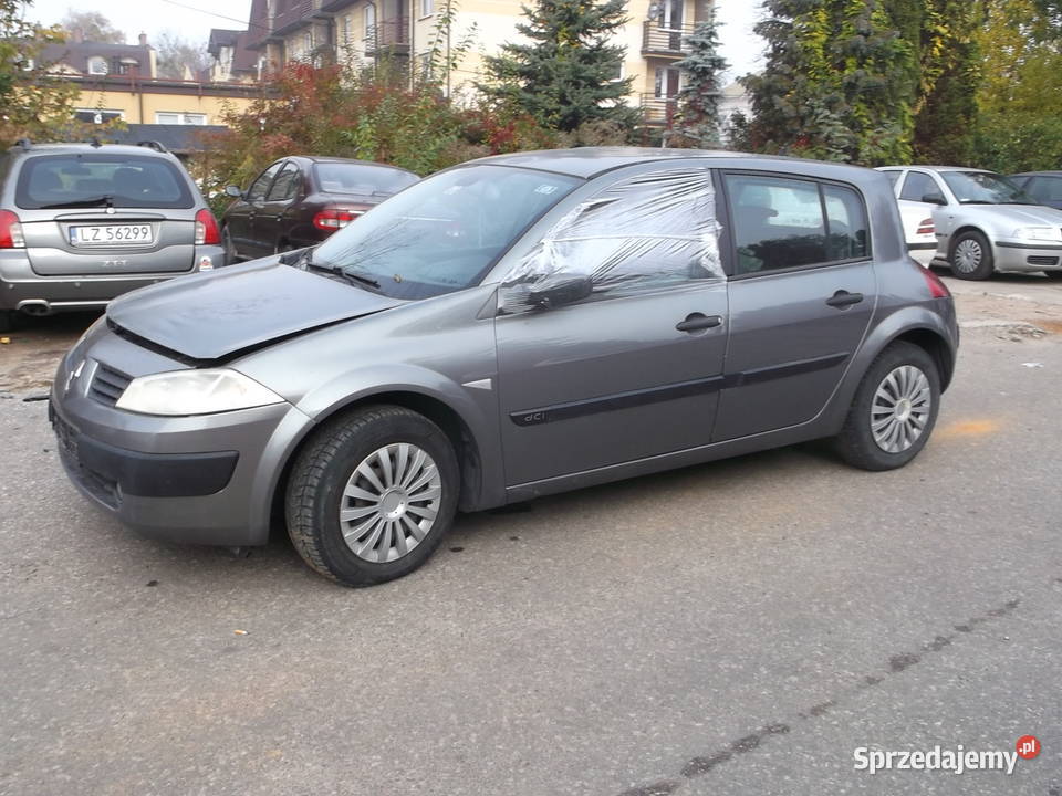 renault MEGANE 15dci 03r części z tego samochodu Zamość