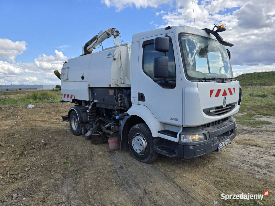 Zamiatarka RENAULT Midlum 2012 r 105 731 Czarne sprzedam