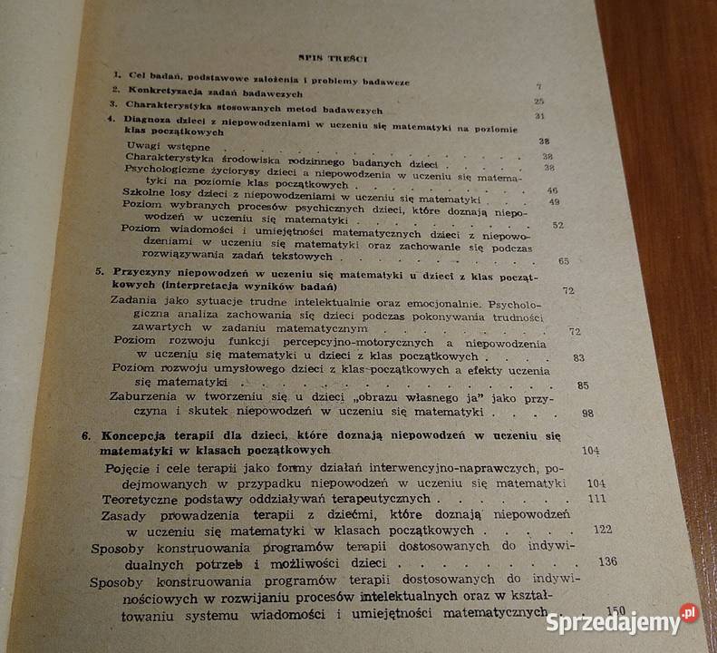 Niepowodzenia w uczeniu się matematyki u dzieci pomorskie Gdańsk
