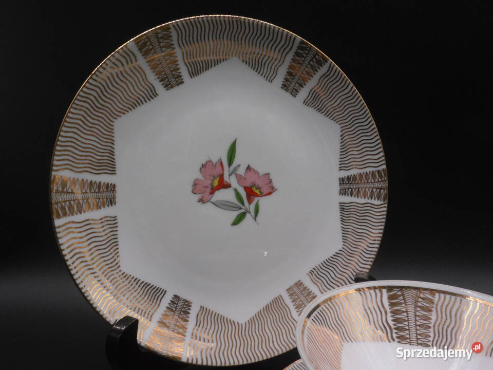 Zestaw śniadaniowy trio z porcelany Winterling Porcelana i szkło Raszków sprzedam