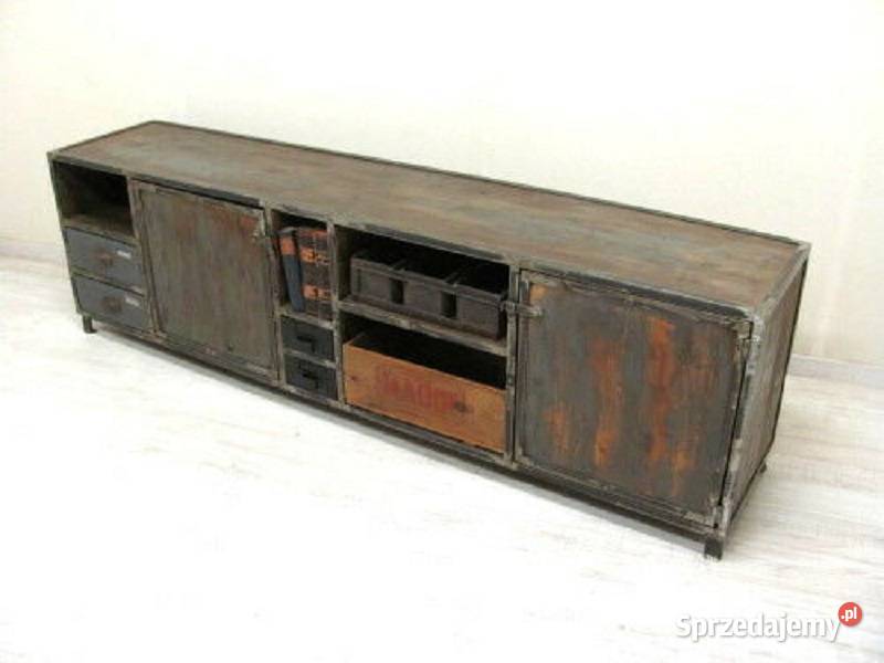 Meble industrialneKomoda industrialna TVSzafka Warszawa sprzedam