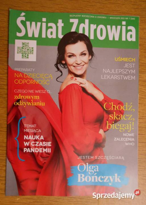 Świat Zdrowia Wrzesień 2021 Olga Bończyk Kultura i Rozrywka Parczew