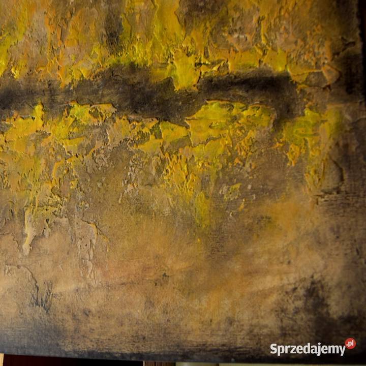 Tierra de Ambar abstrakcja nowoczesny obraz Malbork