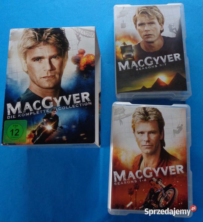 MacGyver Serial na DVD DVD Kraków