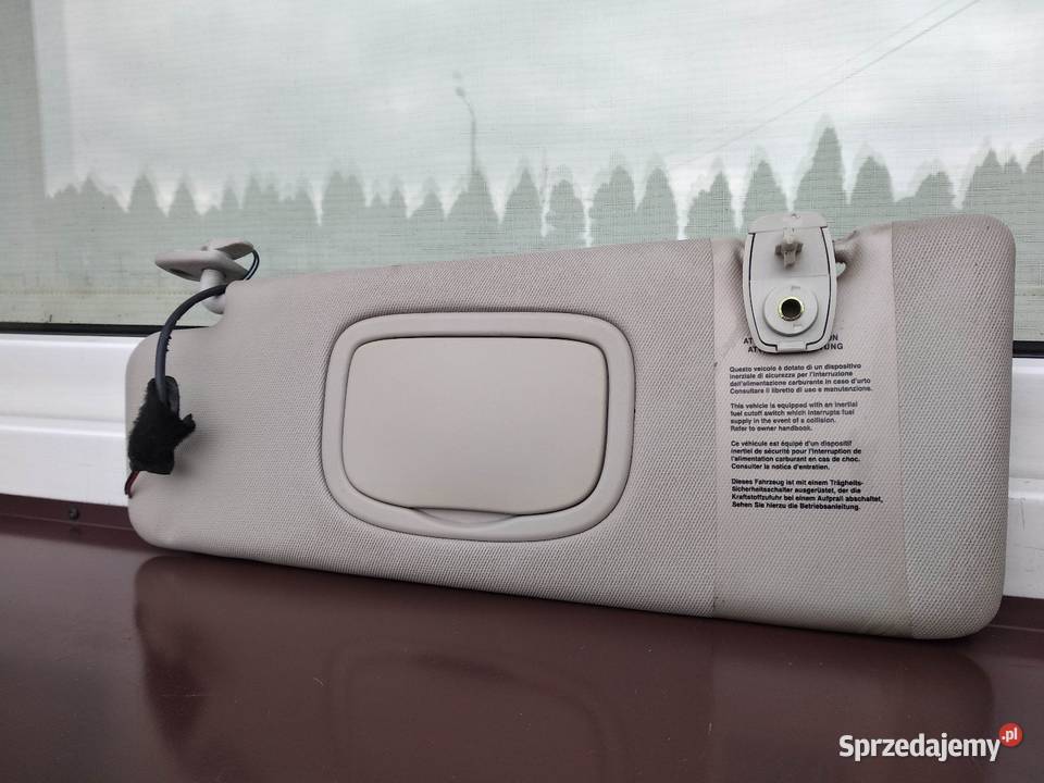 Fiat Croma 2 II osłona przeciwsłoneczna lewa łódzkie