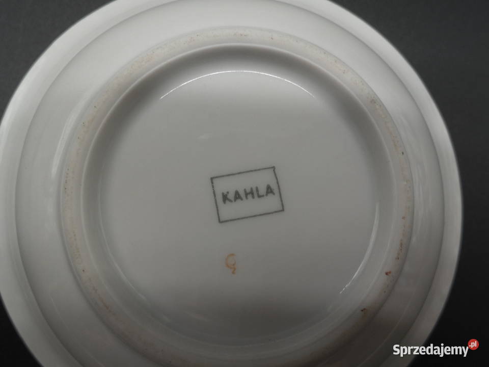 Porcelanowy talerzykpodstawek KAHLA Raszków