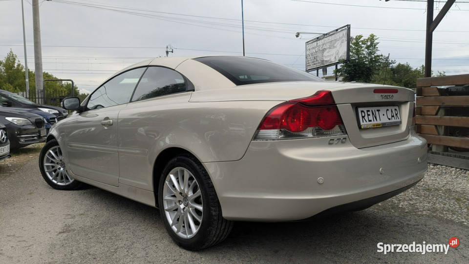Volvo C70 20D136OPŁACONYBezwypadkowy Klimatronik beżowy Częstochowa sprzedam