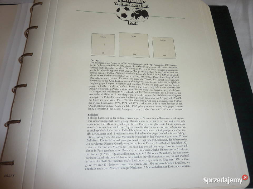 Albumy piłkarskie z olimpiad i mistrzostw cz1 Bukowno