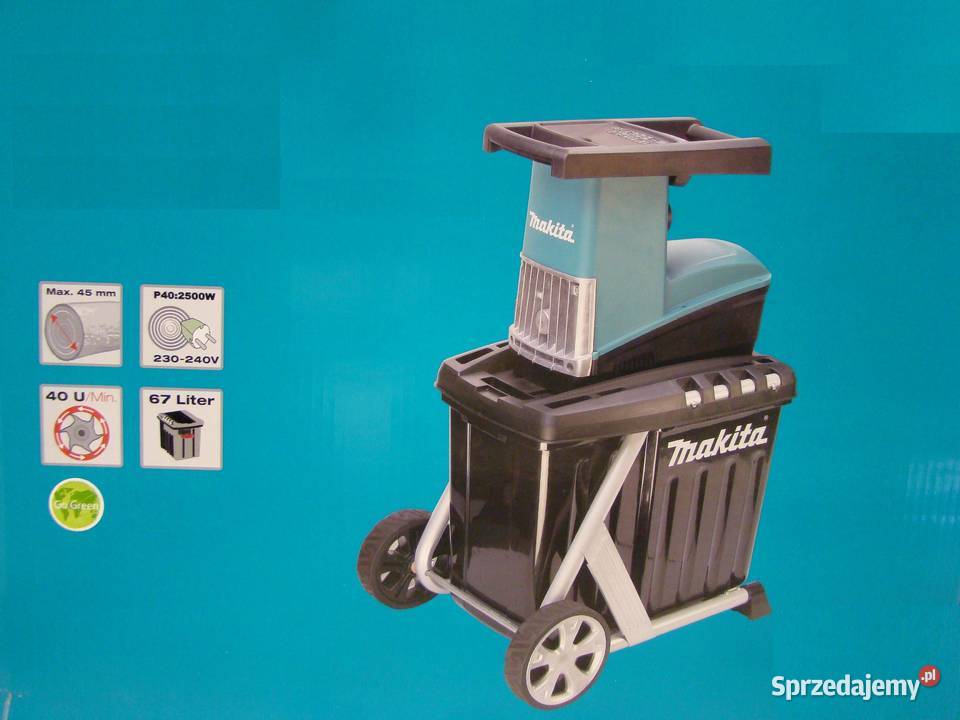 Rozdrabniacz elektryczny do gałęzi MAKITA 2500 W śląskie Bielsko-Biała