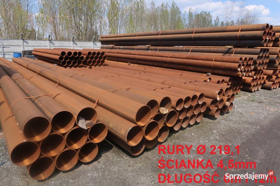 Rury stalowe sprzedam