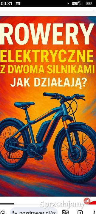Elektryczny mocny Rower Holenderski Sparta napęd