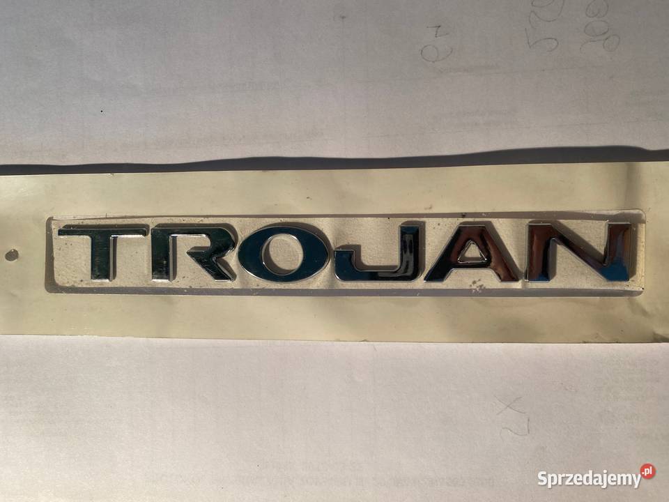 TROJAN napis Emblemat podkarpackie Pilzno