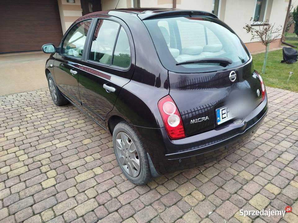 Nissan Micra K12 TH 25 2009r Pajęczno sprzedam