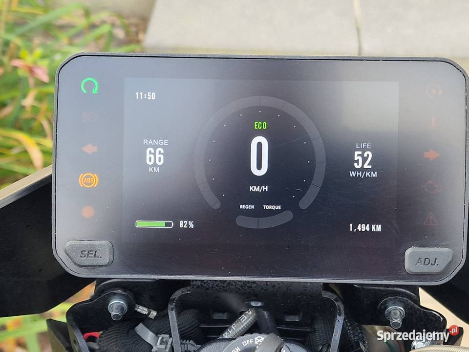 ZERO FX ZF 72elektryczny motocykl cross wielkopolskie Poznań