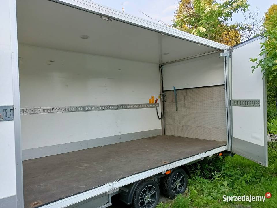 Przyczepa kontener 35t bok otwierany Olesno