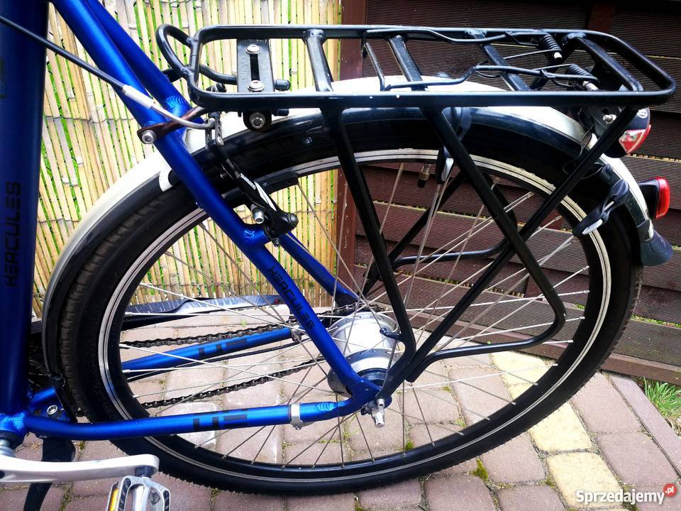 Rower męski trekingowy 28Hercules Nexus 8 Okazja Czarna Woda
