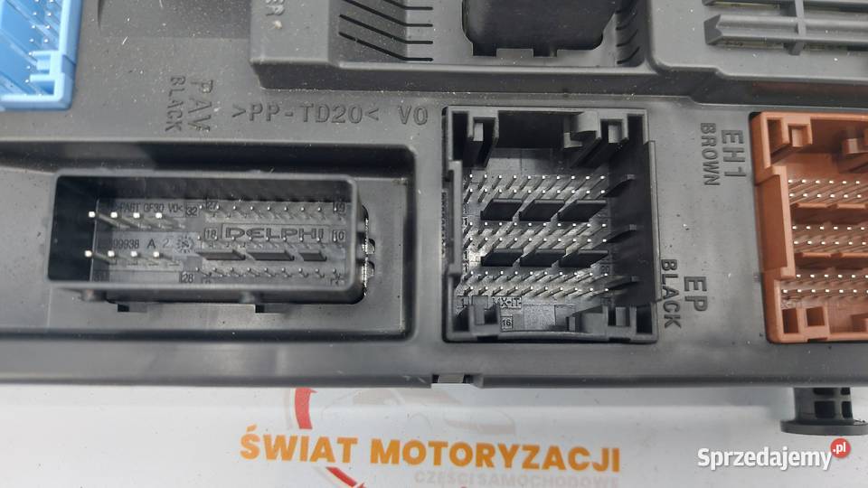 PEUGEOT 208 II 2008 II 5008 II moduł skrzynki