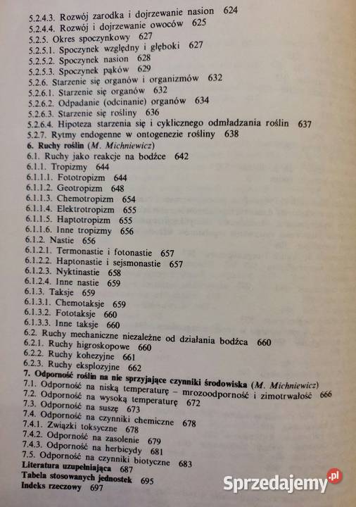 Fizjologia roślin Zurzycki J Michniewicz M Wrocław