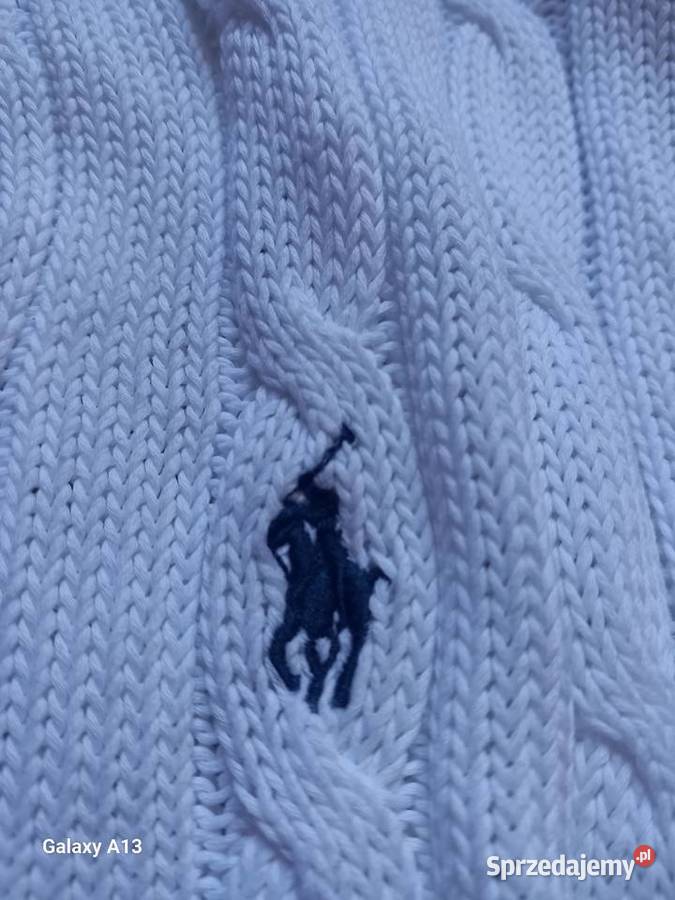 Polo ralph lauren biały nowy kardigan damski s Stalowa Wola
