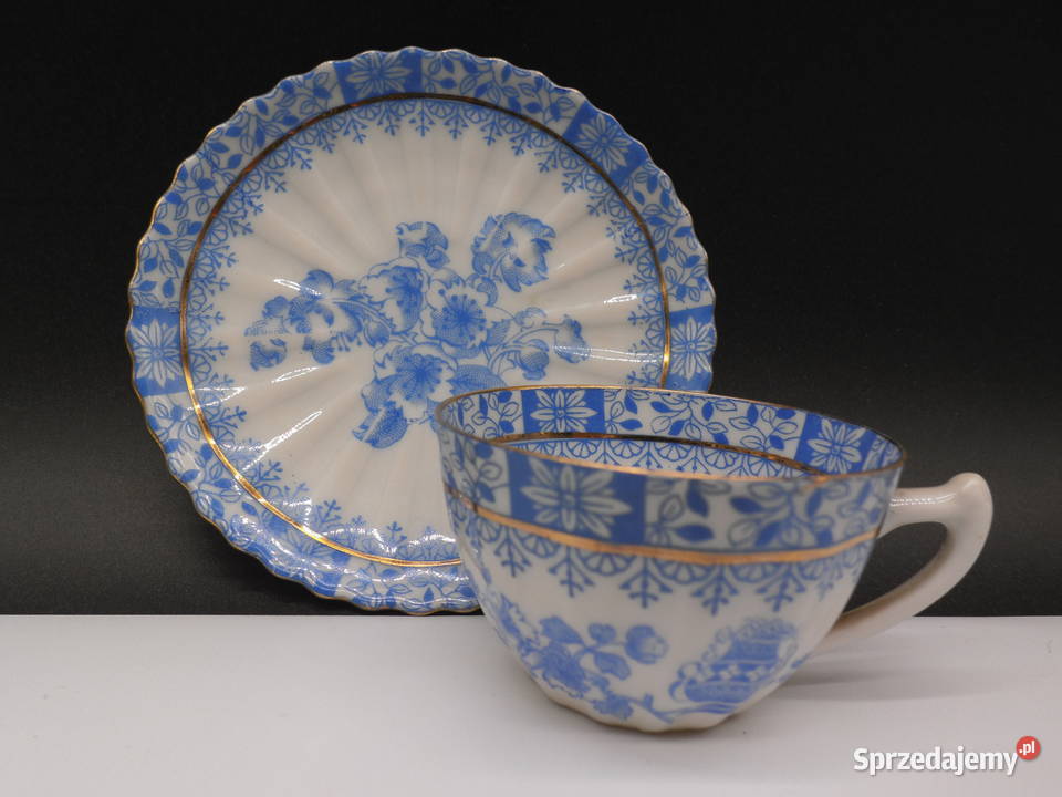 Piękna filiżanka do mokki espresso china blau Raszków