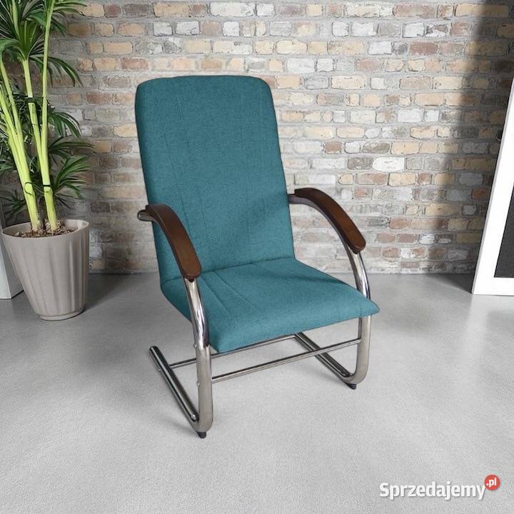 Fotel finka na metalowym stelażu różne kolory wielkopolskie Tarchały Małe