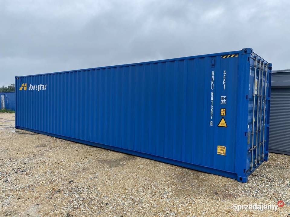 KONTENER MORSKI 40 HC ONE WAY Biuro