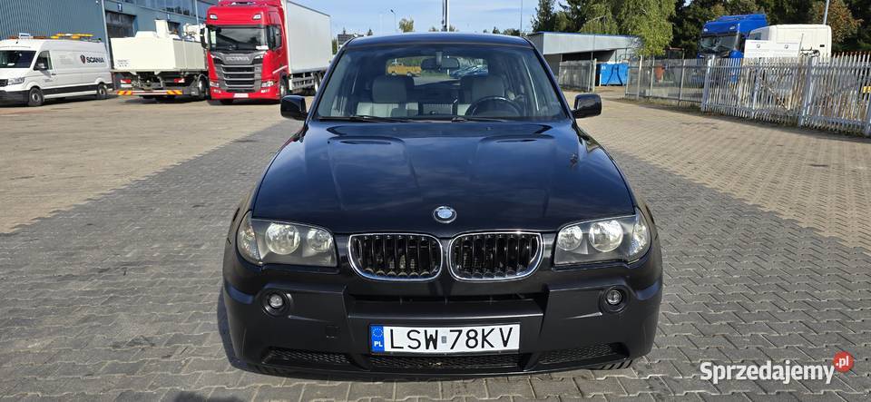 BMW X3 30D 200 NAPĘD 4x4 NAVI KAMERA HAK 3000cm3 lubelskie Świdnik