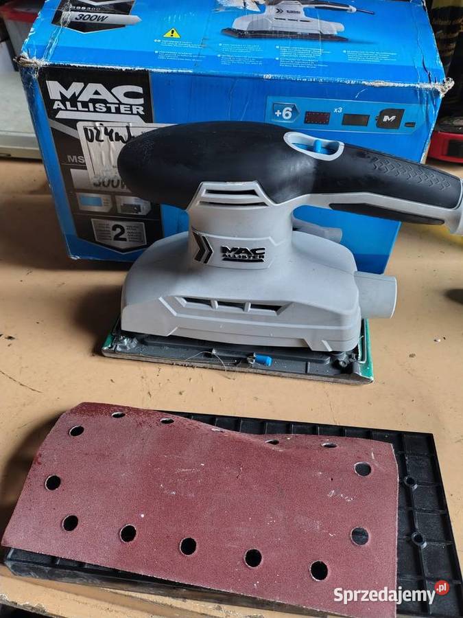 Szlifierka oscylacyjna Macallister MSSS300 300 W śląskie Zawiercie