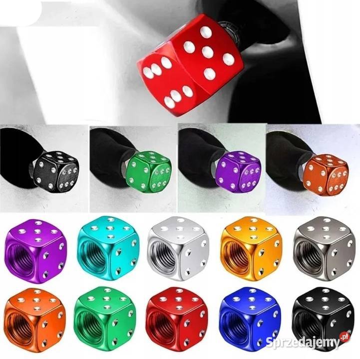 Nakrętki Na Wentyle Kostki Aluminiowe Czapki Do Warszawa sprzedam