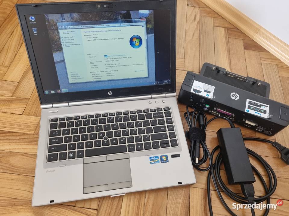 Laptop HP elitebook 8460pstacją dokująca podkarpackie Krosno