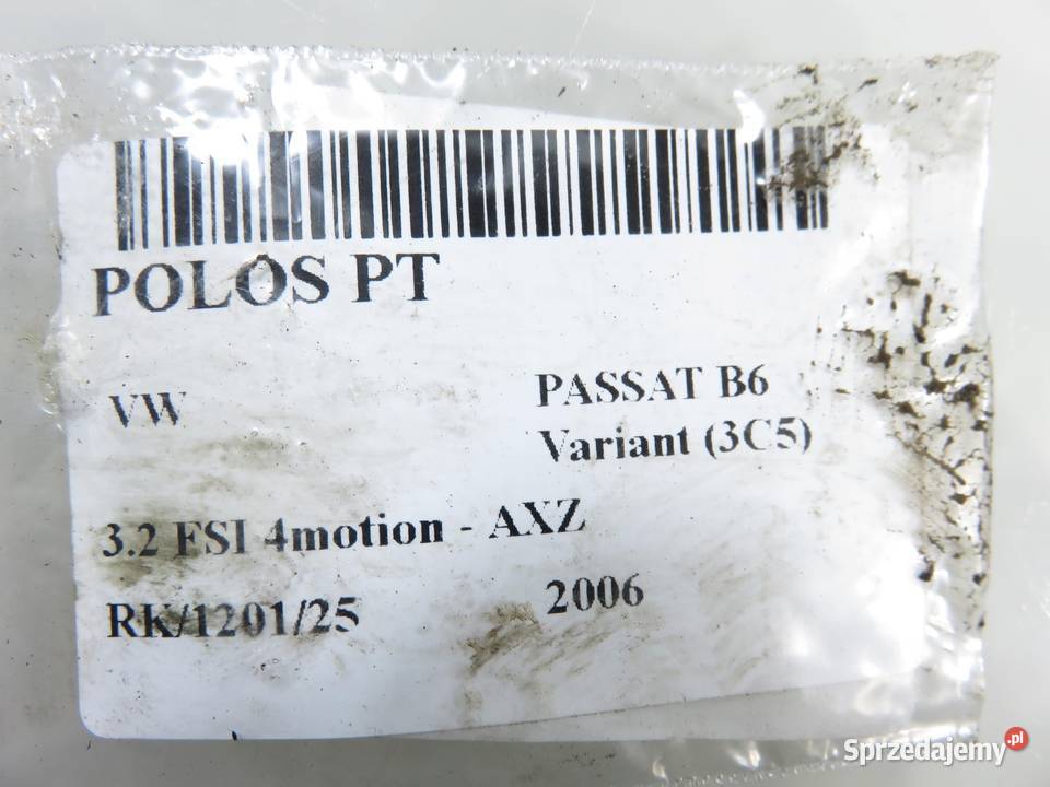 PÓŁOŚ PRAWA TYLNA VW PASSAT B6 Variant 3C5 32