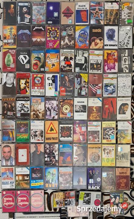 Kasety magnetofonowe oryginalne unikatowa kaseta Białystok