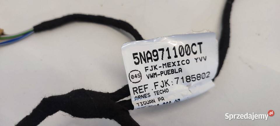 VW TIGUAN ALLSPACE WIĄZKA DACHU 5NA971100CT