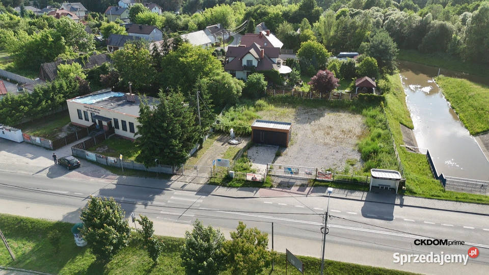 Wynajem Placu 1000m Zalewie Borków sprzedam