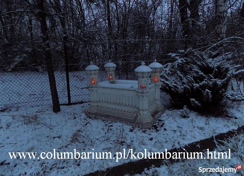 Ogrodowe Kolumbarium Rodzinne na urny z prochami małopolskie Kraków