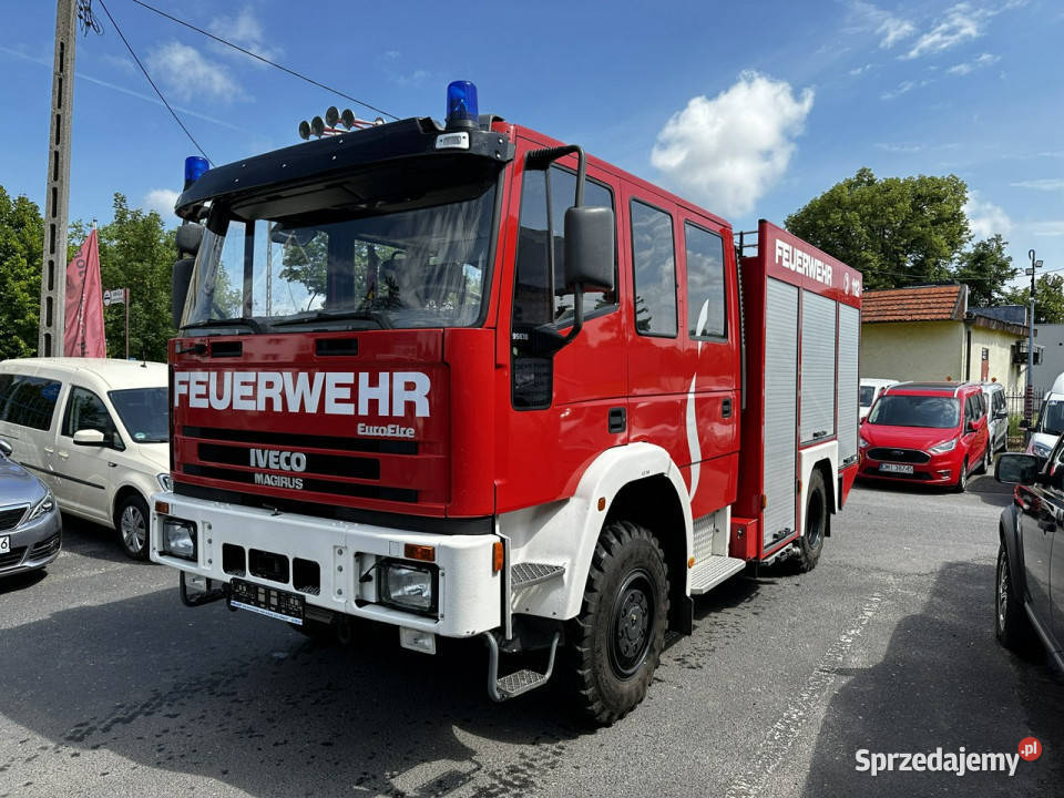 Iveco Magirus Iveco Magirus FF95E Straż Pożarna immobilizer dolnośląskie Syców