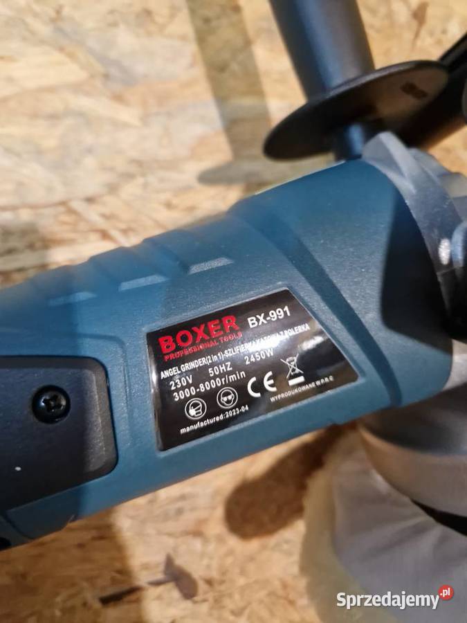 Szlifierka Polerka BOXER BX991 180mm 2450 wat wielkopolskie Głogowa