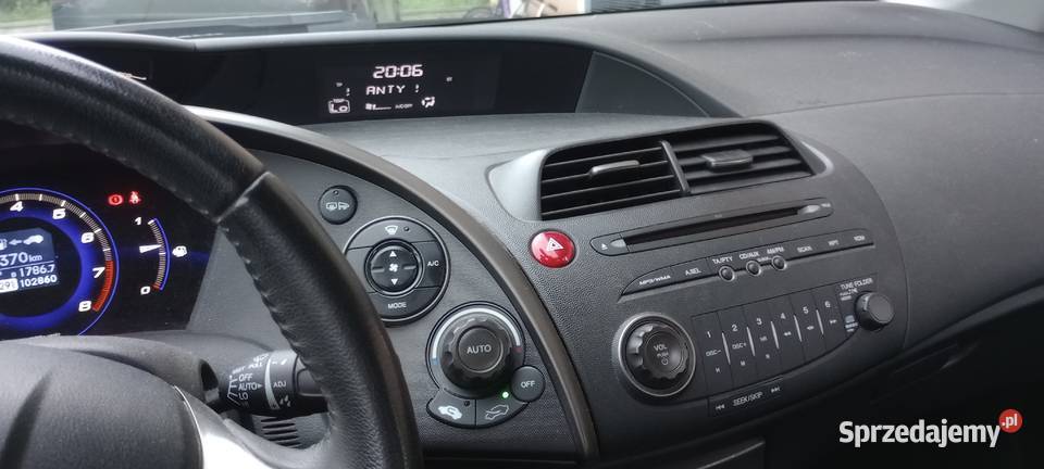 Honda Civic VIII UFO 18 iVTEC 2008 przebieg radio Kraków