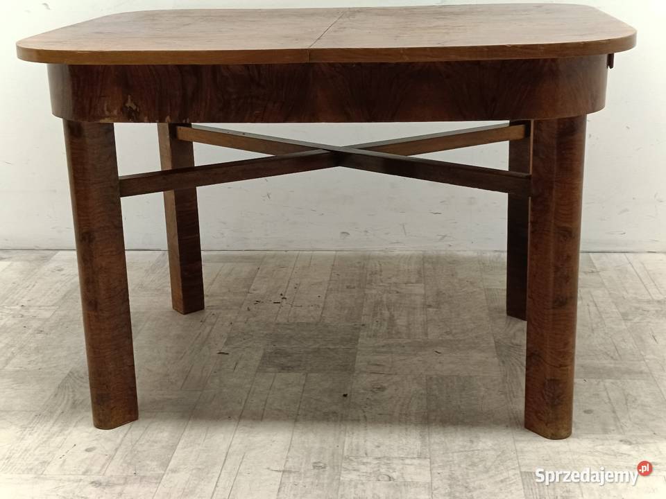stół Halabala orzech rozkładany prostokątny Radomsko