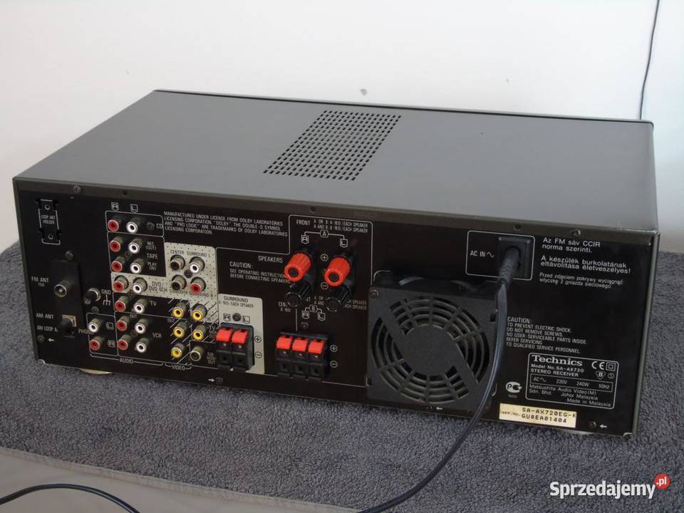 Amplituner Technics SAAX 720 sprawny 5X 100 wat Jasło
