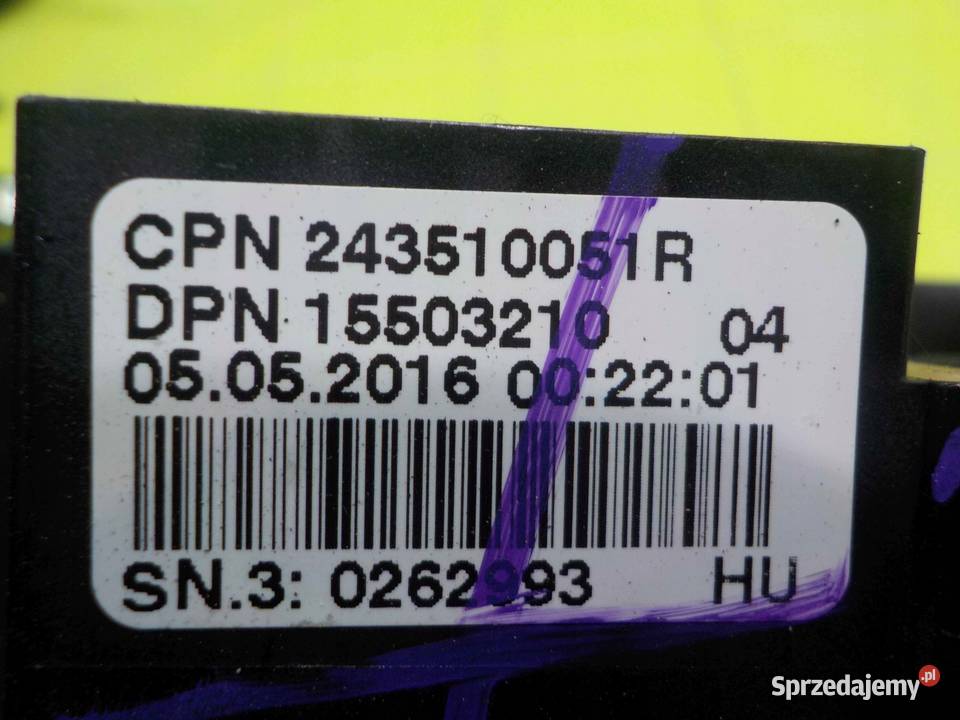 RENAULT TWINGO III 10 B 14r skrzynka mazowieckie Suków