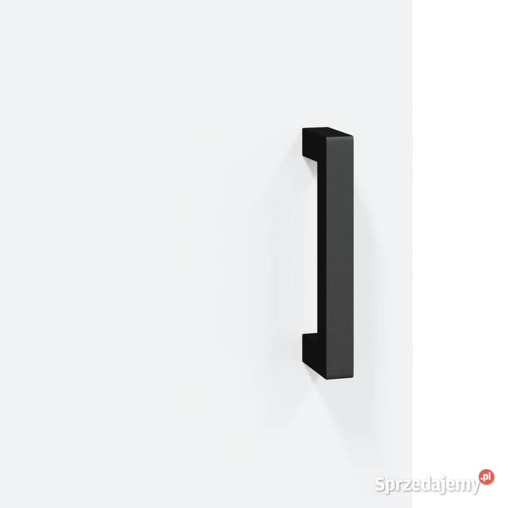 Wysoka szafka biała 345x34x180 materiał